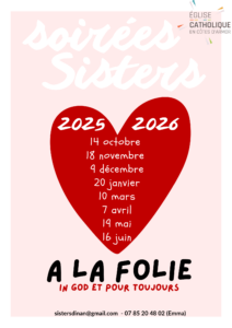 Soirée Sisters @ Maison paroissiale de Dinan | Dinan | Bretagne | France